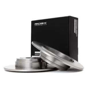 Image of RIDEX Brake disc HONDA 82B0181 42510STKA00,42510TX4A01,42510TX4A02 Brake rotor,Brake discs,Brake rotors 42510S9AE50,42510SCAE50,42510SWA000