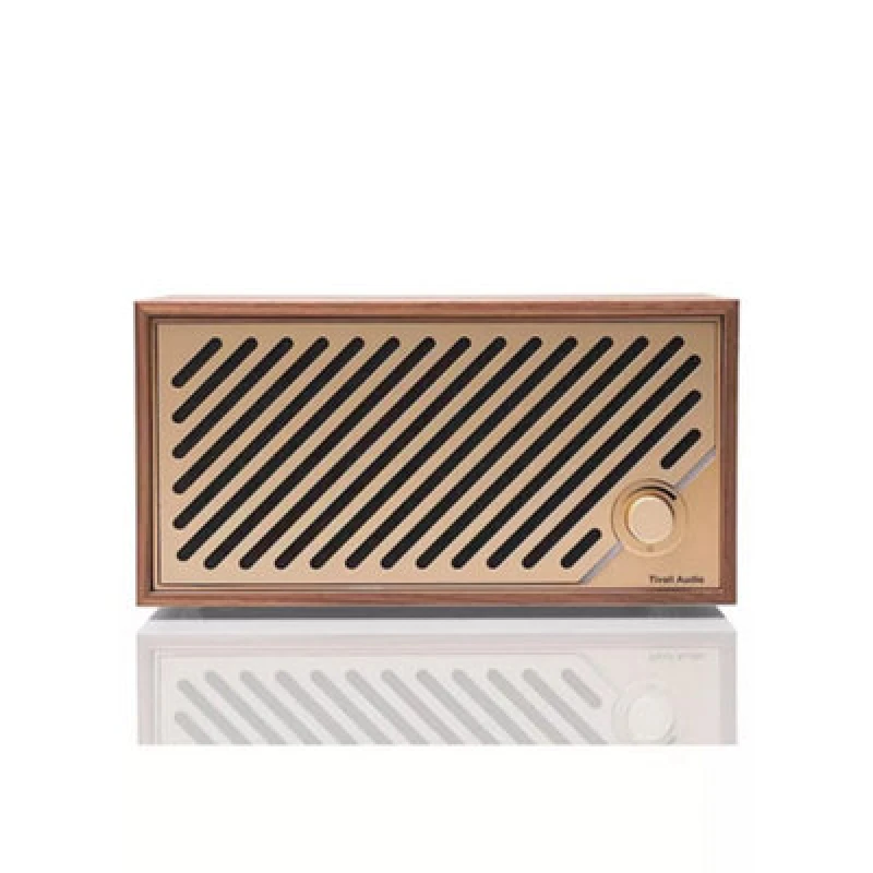 Image of Tivoli Audio Model Two Digital WiFi Bluetooth Speaker Walnut / Gold