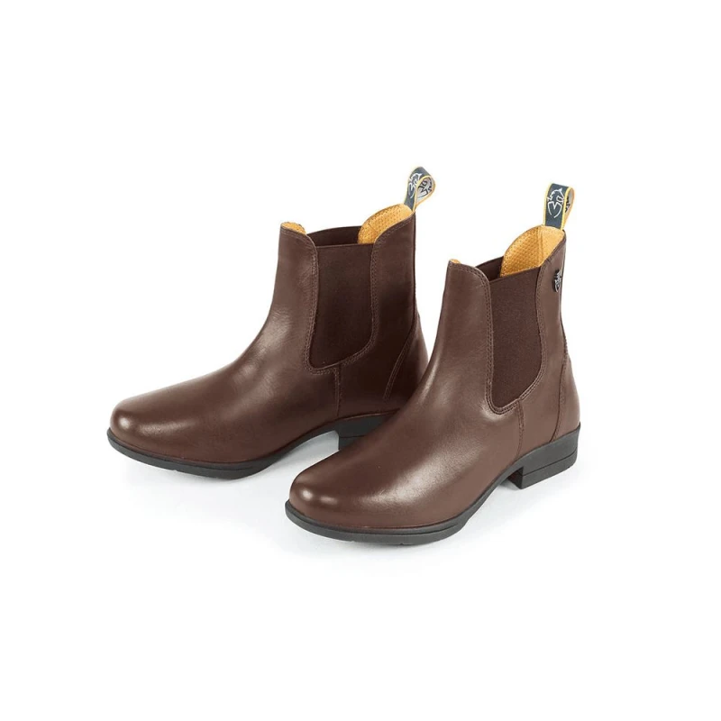 Image of Moretta Womens Alma Jodhpur Boots in Brown Size: 4 Brown Female 4