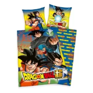 Image of Dragon Ball Super Duvet Set Character 135 x 200cm / 80 x 80 cm