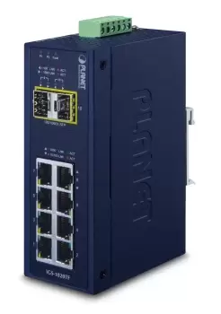 Image of PLANET IGS-1020TF network switch Unmanaged Gigabit Ethernet...