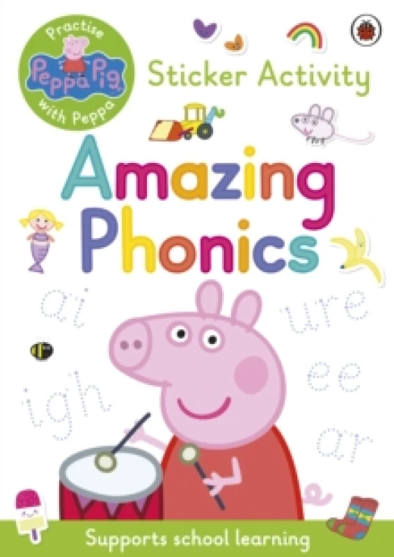 Image of Peppa Pig Peppa Pig: Practise with Peppa: Amazing Phonics Book Multi unisex