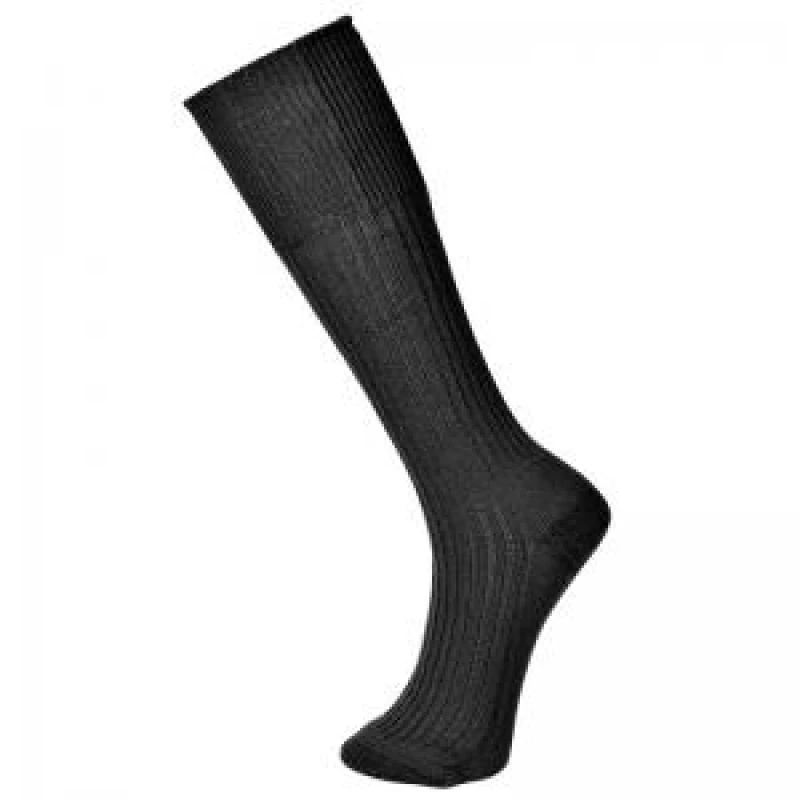 Image of Portwest Combat Socks SK10BKR39-43 Colour: Black