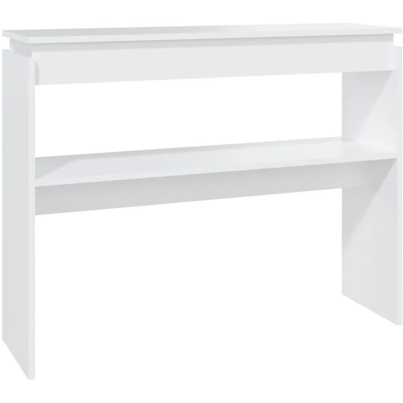Image of VIDAXL Console Table White 102x30x80cm Engineered Wood Vidaxl 8720286606636