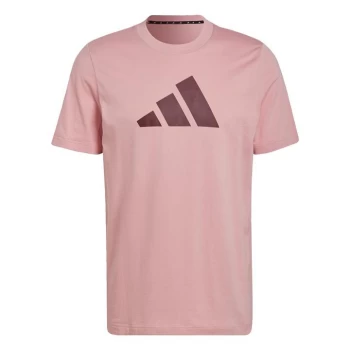 Image of adidas Future Icons Logo Tee Mens - Wonder Mauve