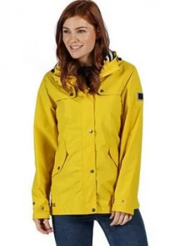 Image of Regatta Bertille Waterproof Jacket - Yellow , Yellow, Size 8, Women