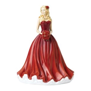 Image of Royal Doulton Language Of Flowers Devotion Camellia