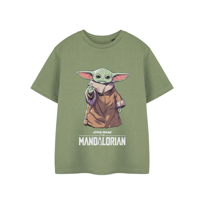 Image of Star Wars Short Sleeved T-Shirt Green male