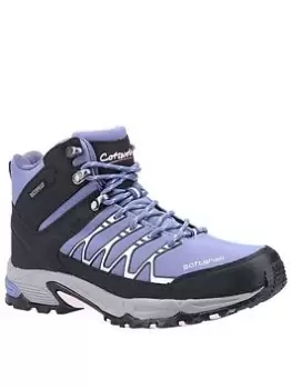 Image of Cotswold Abbeydale Mid Walking Boots, Blue, Size 6, Women