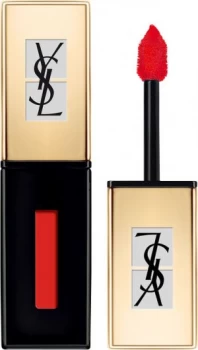 Image of Yves Saint Laurent Rouge Pur Couture Pop Water Glossy Stain 6ml 202 - Rouge Splash