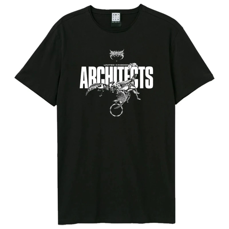 Image of Amplified Amplified Men Scorpion Architects T-Shirt in Black Size: X-Small Black XS Male 5063852073177