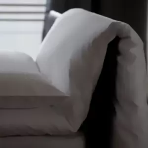 Image of Belledorm Premium Blend 500 Thread Count Duvet Cover (Kingsize) (Platinum)