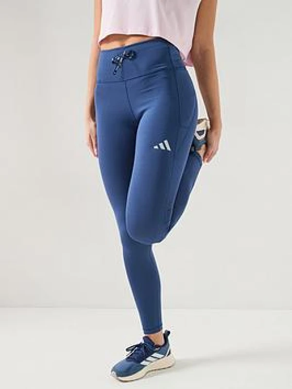 Image of Womens long leggings adidas Essentials Bleu Female L