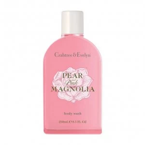 Image of Crabtree & Evelyn Pear Pink Magnolia Bath Shower Gel 250ml
