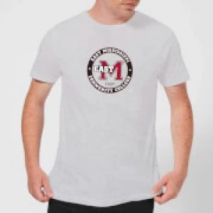 Image of East Mississippi Community College Seal Mens T-Shirt - Grey - M