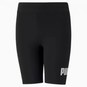 Image of PUMA Essentials Short Youth Leggings, Black, size 3-4 Youth, Clothing