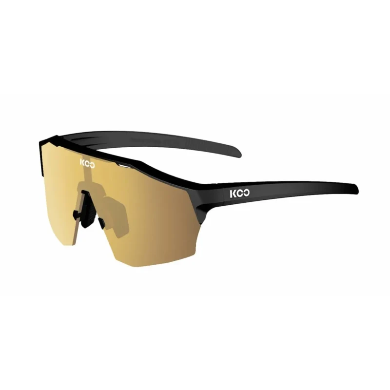 Image of KOO Alibi Gold Black Glasses