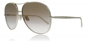 Image of Chloe Nola Sunglasses Gold / Brown 722 61mm