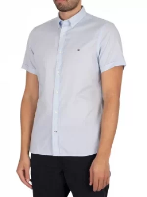 Image of Slim Travel Oxford Shortsleeved Shirt