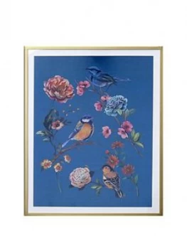 Image of Arthouse Floral Canvas With Gold Frame