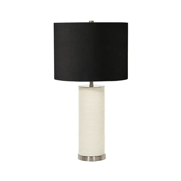 Image of Elstead Elstead Ripple Table Lamp - White