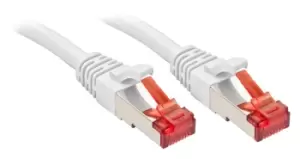 Image of Lindy Cat.6 S/FTP 0.5m networking cable White Cat6 S/FTP (S-STP)