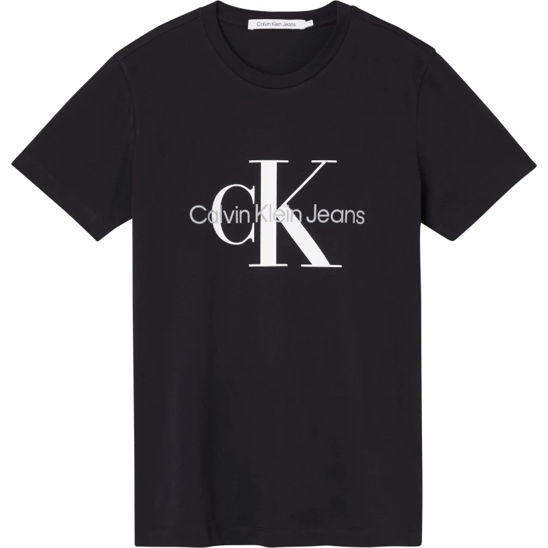 Image of Calvin Klein Jeans Monogram T Shirt - Black L