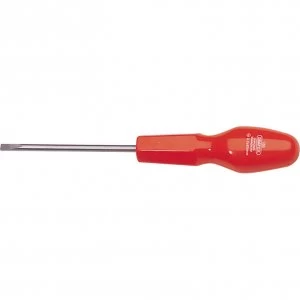 Image of Draper Flared Slotted Screwdriver 3.2mm 63mm