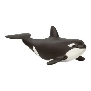 Image of Schleich Wild Life - Baby Killer Whale Figure