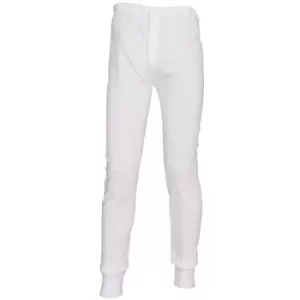 Image of Portwest Mens Thermal Underwear Trousers (B121) / Bottoms (S) (White)