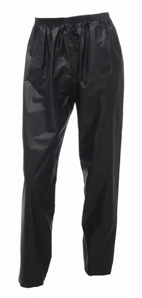 Image of Regatta Mens Stormbreak Waterproof Durable Overtrousers 2XL- Waist 42-44', (107-112cm) Black W308-800-XXL