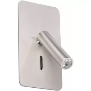 Image of Suau matt nickel wall lamp