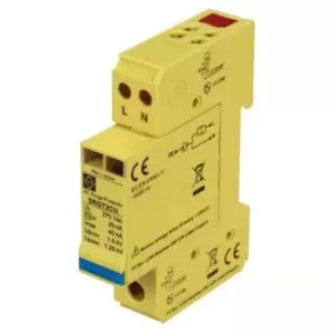 Image of Lewden 20kA Single Pole Type 2 Surge Protector - SRGT2CU
