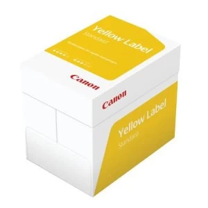 Image of Canon Yellow Label Standard ECF A4 Paper 80gsm (Pack of 2500)