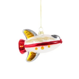 Image of Sass & Belle Intergalactic Spaceship Shaped Bauble