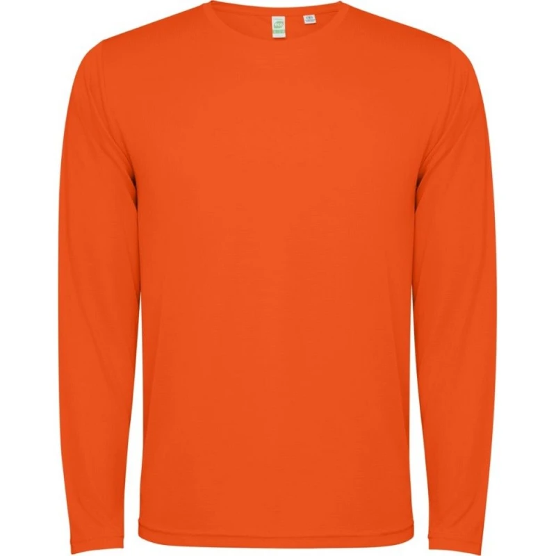 Image of ROLY ROLY Men Estoril Long-Sleeved T-Shirt in Orange Size: X-Small Orange XS Male 5063806099239