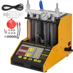 Image of VEVOR CT150 Fuel Injector Cleaner & Tester with 2000 ml Fuel Tank, 4/6 Cylinder Ultrasonic Wave Injector Cleaner and Tester Automotive Fuel Cleaning T