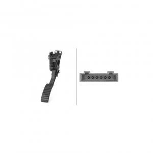 Image of Accelerator Pedal Position Sensor HELLA 6PV 010 946-181