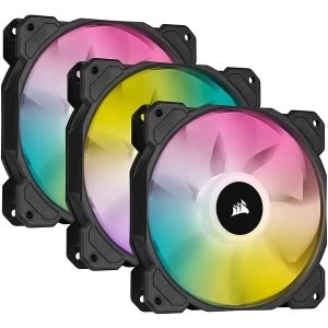 Image of Corsair iCUE SP120 RGB Elite 120mm High Performance Addressable RGB Triple Fan Pack (CO-9050109-WW)
