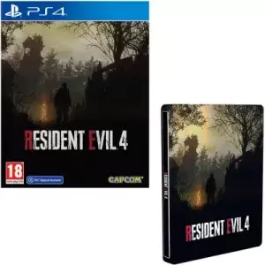 Image of Resident Evil 4 Remake Steelbook Edition PS4 Game