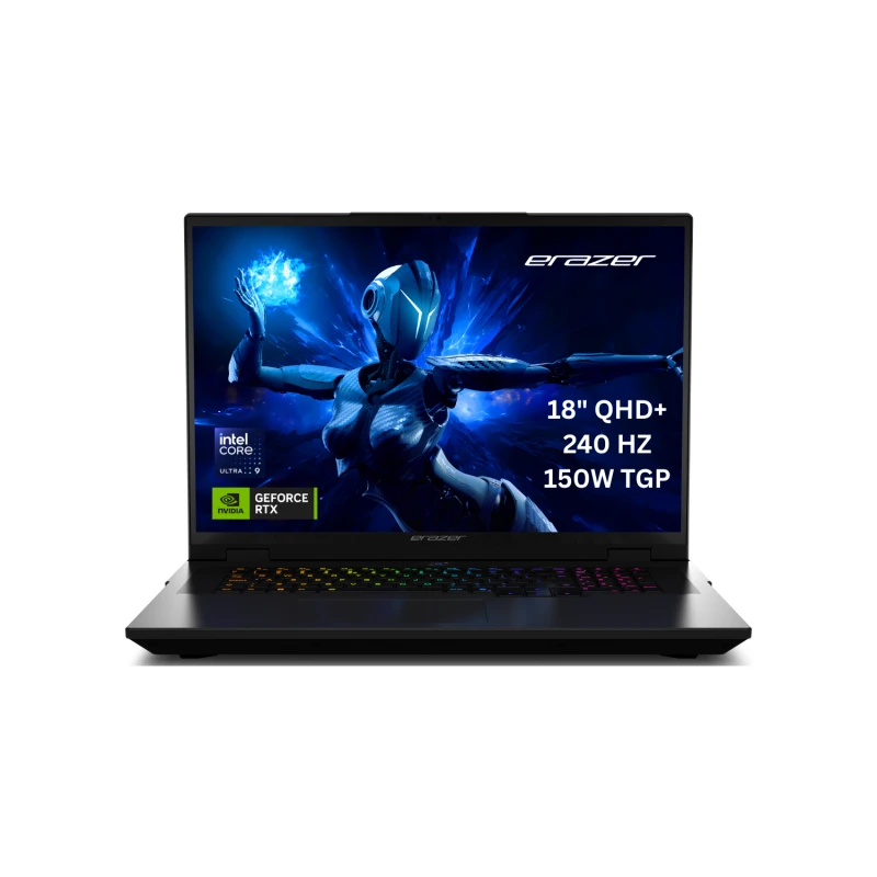Image of Medion ERAZER Beast 18 Intel Core Ultra 9 32GB RAM 2TB SSD RTX 5090 240Hz 18" Windows 11 Gaming Laptop 30039711 Black