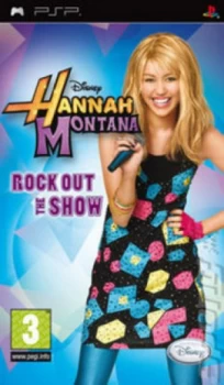 Image of Hannah Montana Rock Out the Show PSP Game
