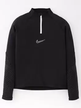 Image of Boys, Nike Junior Strike Drill Top, Black, Size S