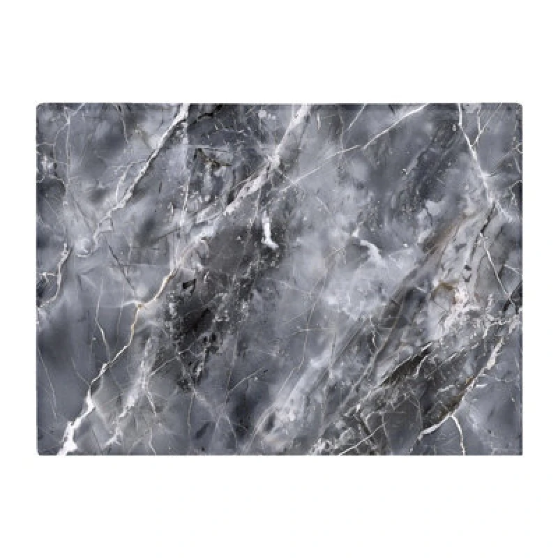 Image of Warren Reed Designer Deep Grey Marble Effect Chopping Board