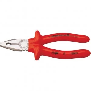 Image of Knipex Insulated S Range Combination Pliers 200mm