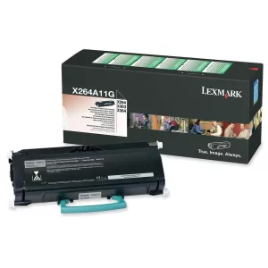 Image of Lexmark X264A11G Black Laser Toner Ink Cartridge