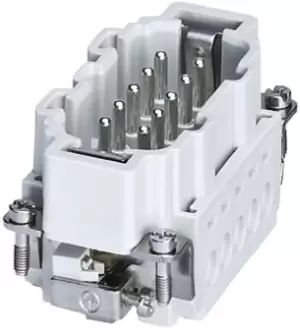Image of Phoenix Contact Hc-B 10-I-Ut-M Rectangular Male Insert, 10Pos, Screw