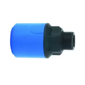 Image of JG Speedfit Blue MDPE Male Adaptor 20mm x 1/2" BSP - UG101B