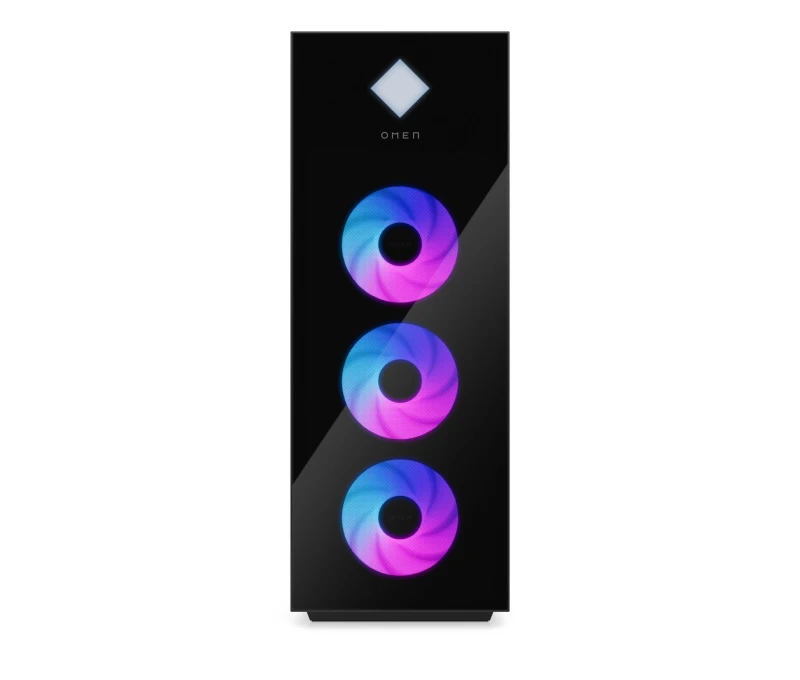 Image of HP OMEN by HP 45L GT22-3003na Intel Core Ultra 9 285K 64GB DDR5-SDRAM 4TB SSD NVIDIA GeForce RTX 5090 Windows 11 Home Tower PC AI PC Black B94HJEA