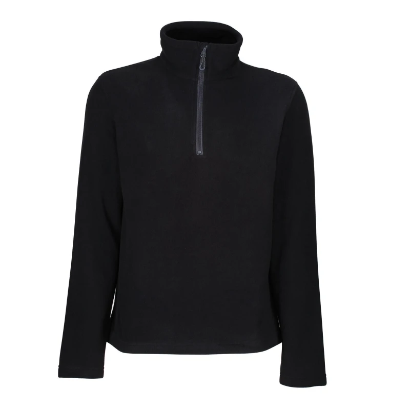 Image of Regatta Professional Mens Half Zip Fleece in Black Size: XS Black Male XS